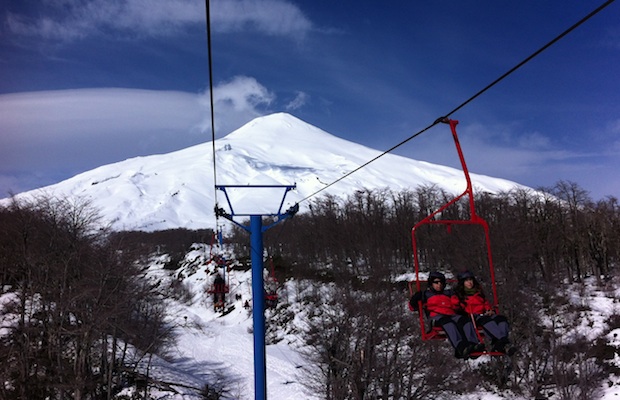 Pucón: um dos melhores lugares para esquiar no Chile