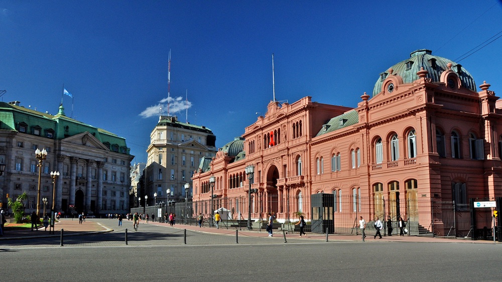 Casa Rosa, principal atrações do centro de Buenos Aires e ótima região para escolher seu hotel.