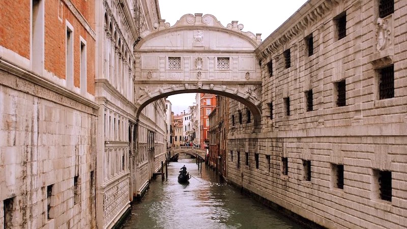 ponte dos suspiros pontos tutristico veneza
