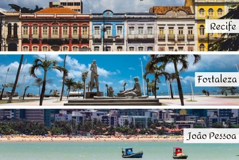 Recife ou Fortaleza ou João Pessoa – Para onde viajar