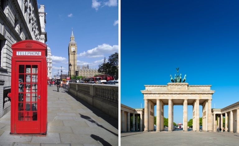 Londres ou Berlim: qual é melhor para você?