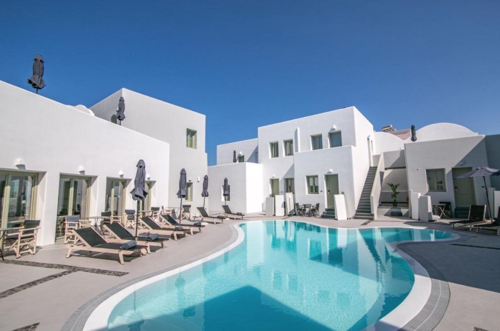 Hotel com piscina em Santorini